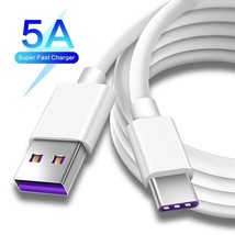 USB type C cable fast charging xiaomi / samsung / note / usb-c 5A - £9.44 GBP