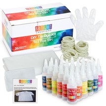 26-Color Tie Dye Kit, Fabric Dye For Clothes, Diy Crafts For Adults, Kids - £34.60 GBP