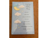 Baby Boy Greeting Card-&quot;&quot;If&quot; for Baby Boys&quot; W Envelope-New-SHIPS N 24 HOURS - $8.79