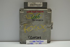 2000 Ford Focus AT SOHC Engine Control Unit ECU 98AB12A650AMK Module 19 ... - $12.19