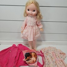 My Friend Mandy Doll 1970 Fisher Price 16” And Clothing Vtg - £38.68 GBP