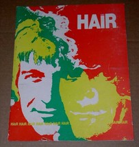 Hair Musical Theater Program Vintage 1969 Natoma Productions Michael Butler - £31.37 GBP