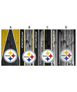 Cornhole Board Vinyl Wrap Steelers - sold individually - £25.66 GBP