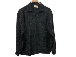 CG Ferrante Zip Wool Blend Sweater Size XXL Measures 26” Chest Made in Italy - £18.98 GBP