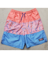 Vineyard Vines Trunks Shorts Mens Large Multi Palm Leaf Print Patch Logo... - $43.27 CAD