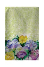 Betsy Drake Watercolor Garden Beach Towel - £54.94 GBP