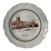 Vintage Souvenir Henley on Thames Oxfordshire England Scenic Plate by Decoramics - £28.08 GBP