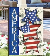 4th Of July Patriotic Garden Flag Double Sided ~ Garden Flag ~ 12&quot; x 18&quot;... - £7.55 GBP