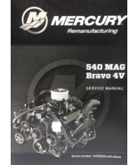 Manuale Di Servizio Mercury 540 Mag Bravo 4V 1A350340 E Superiori - $368.57 MXN