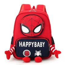 Spider -Man School Bag Primary School Male 3D -dimensional  Children&#39;s School Ba - £151.27 GBP