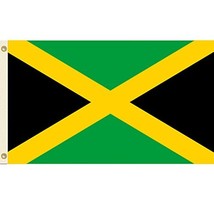 Vista Flags 3x5 Jamaica Flag 3&#39; x 5&#39; Jamaican Banner Pennant Indoor Outdoor New - $4.88