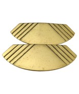 Lot of 2 Vintage 80’s Modern Brass Drawer Pulls 2” KBC 78599 Reclaimed H... - $12.16