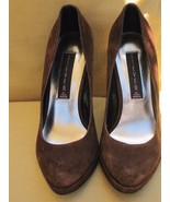 Steven by Steve Madden Brown Pumps with Teal Heels Size 6 1/2 - $437.90 MXN