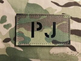 PJ Infra Red Call Sign Patch Multicam Para Rescue Pedros USAF IR - $24.95