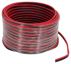 Rockville RED 16G50 OFC 16 Gauge 50 Foot 100% Copper Speaker Wire Car Audio - £27.17 GBP