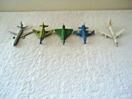 Vintage Mixed Lot Of 5 Toy Airplanes &quot; GREAT COLLECTIBLE LOT &quot; - $23.36