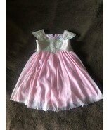 DORISSA  Pink Party Dress Size 3T Girl with Belt - $582.88 MXN