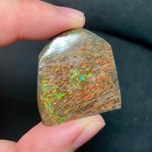 Dragon scale Ammolite Stone Natural Freeform Stone Specimen RARE Collect... - $396.00