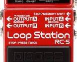 Boss Rc-5 Loop Station Compact Phrase Recorder Pedal. - $246.99