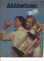 1981 Coca Cola Soda Print Ad Vintage 8.5&quot; x 11&quot; - £15.43 GBP