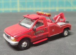 Johnny Lightning Ford F-350 Wrecker Clarks Towing Loose - $28.04