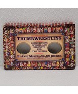 Vintage 1983 The Official Book of Thumb Wrestling Game Board - Gift Idea... - $14.69 CAD