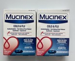 Mucinex Cold &amp; Flu Liquid Gels 16 Ct 2 Pack EXP05/24 - £8.21 GBP