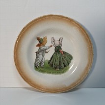 &quot;Candy For My Mandy&quot; Antique Vintage Child&#39;s  Plate Dish Saucer - Hotel ... - $19.95