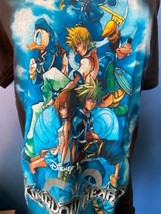 Disney Kingdom Hearts Promo T-Shirt Men&#39;s Medium Short Sleeve Video Game... - £25.97 GBP