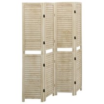 Wooden 3 4 5 6 Panel Room Divider Screen Panels Privacy Wall Partition D... - $116.41+
