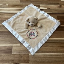 Ohio State Buckeyes Baby Fanatic Baby Lovey Security Bear Blanket TAN - $263.26 MXN