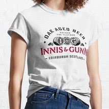   Innis Gunn White Women Classic T-Shirt - £12.98 GBP
