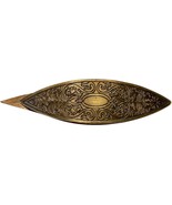 LACIS Antique Bronze Victorian Engraved Tatting Shuttle - $38.32