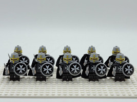 New 10Pcs Medieval Crusader Knights Hospitaller Custom Minifigures Building Toys - $53.97