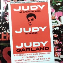 Judy Garland Live at Carnegie Hall CD - £3.95 GBP