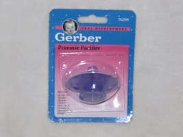 Vintage Gerber Preemie Pacifier 1999 Purple Lavender NEW Reborn Doll - $39.59