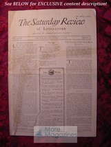 Rare Saturday Review October 30 1926 Elmer Davis Josephine Pinckney - £5.80 GBP