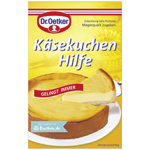 Dr.Oetker Käsekuchen Hilfe Cheesecake help 1ct - Made in Germany FREE SH... - £6.41 GBP