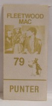 Fleetwood Mac / Stevie Nicks - Original Vintage 1979 Tour Cloth Backstage Pass - £13.46 GBP