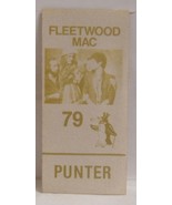 FLEETWOOD MAC / STEVIE NICKS - ORIGINAL VINTAGE 1979 TOUR CLOTH BACKSTAG... - $18.00