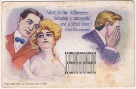 Postcard Difference Between A Successful &amp; A Jilted Lover 1906 - £3.87 GBP