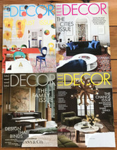 Lot 4 Elle Decor A-List Family Cities Change May Summer Oct Nov 2022 Mag... - £19.57 GBP