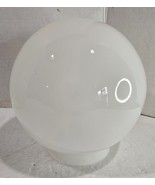 Vintage Opal White Case Glass Globe Lamp Light Shade - $537.71 MXN