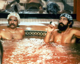 Tommy Chong Cheech Marin Smoking Joint In Hot Tub 16x20 Canvas Giclee - £54.05 GBP