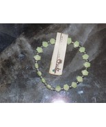 Trrtlz Bracelet Mint Green Owlz Stretch Bracelet NEW - $13.65