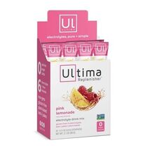 12/2026 Ultima Replenisher Electrolyte Hydration Drink Mix, Pink Lemonad... - $15.83