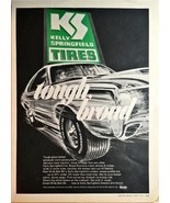 1970 KS SPRINGFIELD TIRES - DETROIT - SUNOCO MOTOR TREND Vintage Print Ad! - $11.77