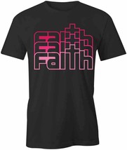Faith T Shirt Tee Short-Sleeved Cotton Clothing Motivational Religion S1BSA101 - £14.33 GBP+