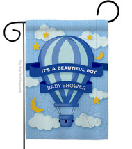 Baby Shower Boy - Impressions Decorative Garden Flag G135416-BO - £15.66 GBP