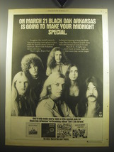 1975 Black Oak Arkansas Albums Advertisement - On March 21 - £14.60 GBP